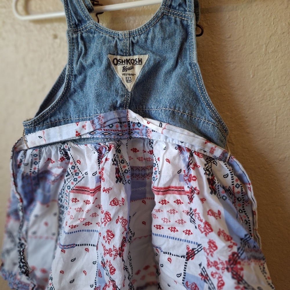OshKosh B'Gosh 18M Overall Dress - Picture 5 of 5